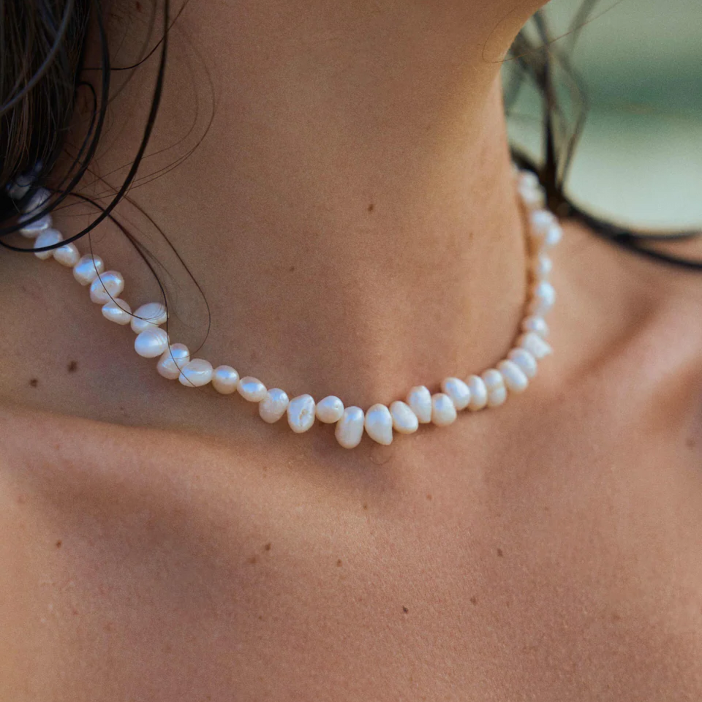LIORA PEARL CHOKER NECKLACE
