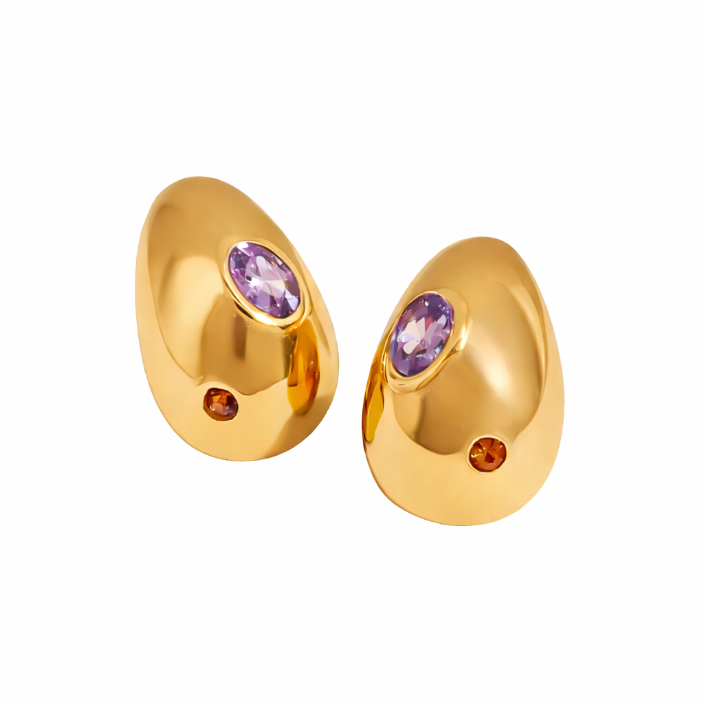 SAFFRON STUDS