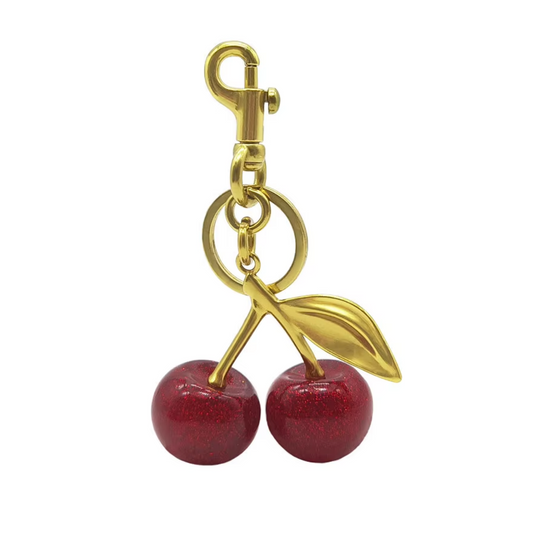 CHERRY BAG CHARM