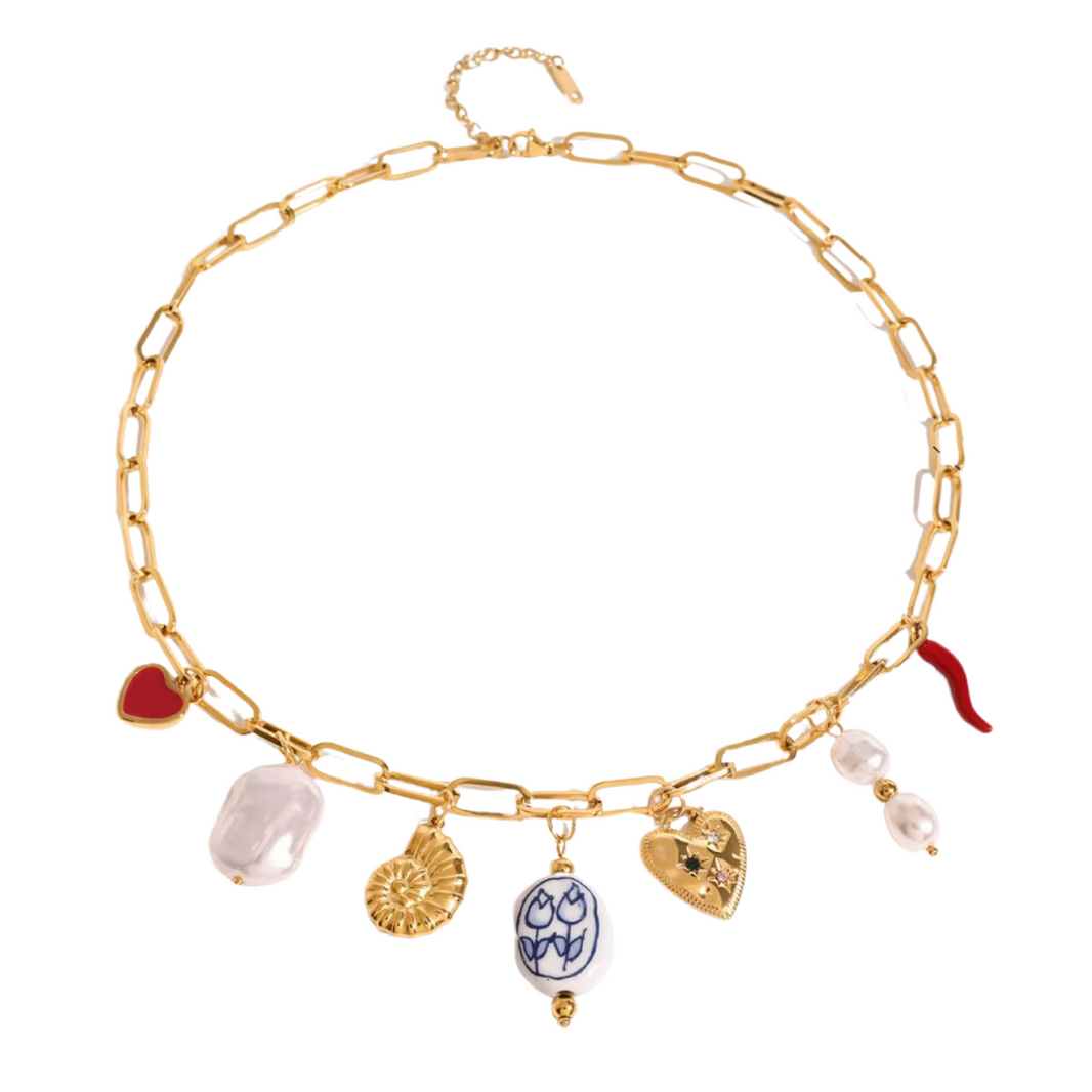 Cosmic Dreams Statement Necklace main image 0